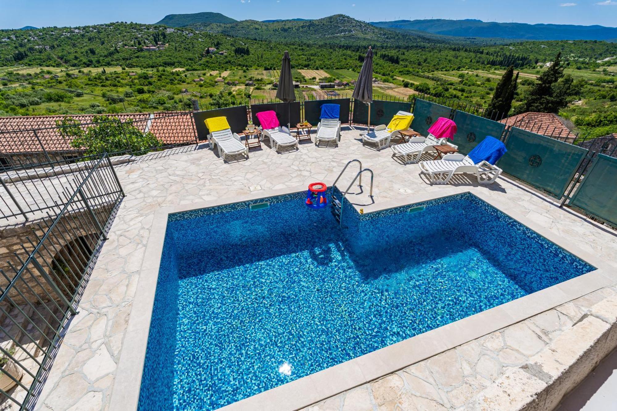 Private Pool Villa - Meditteranean Peace Slano Buitenkant foto